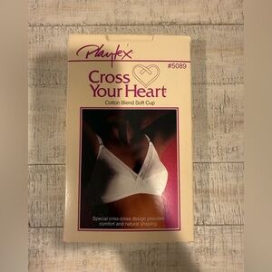 Playtex Cross Your Heart Soft Cup Bra - White